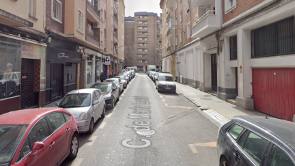 Altura de la calle María Lostal donde se produjo la agresión. / Google Maps