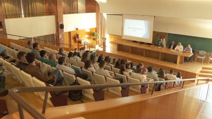 El Hospital Obispo Polanco recibe a los nuevos mir de este curso.