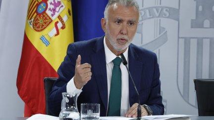 El ministro Torres durante la rueda de prensa tras el Consejo de Ministros. / EFE. Zipi Aragón