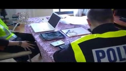 La Policía Nacional en una imagen de archivo relacionada con un caso de estafas por internet.