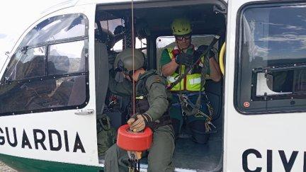 Helicóptero de la Guardia Civil con base en Huesca. / Archivo