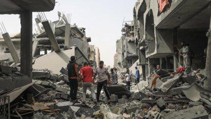 Escombros en el sur de Gaza. / EFE