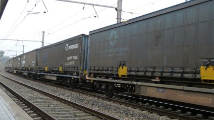 Tráfico de mercancías por tren. / Archivo Europa Press