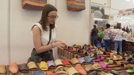 Feria Expo Calzado de Brea de Aragón.