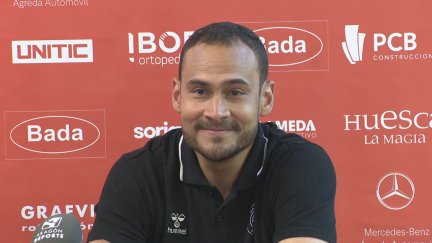 Diógenes Cruz, tras anunciar su retirada este martes por la tarde.