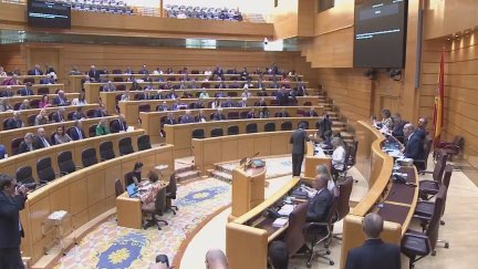 Dos meses después de la entrada de la Ley de Amnistía en el Senado, la norma recibe el veto a la totalidad.