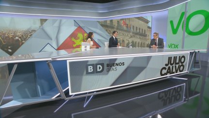 Julio Calvo ha estado en el plató de Buenos Días Aragón.