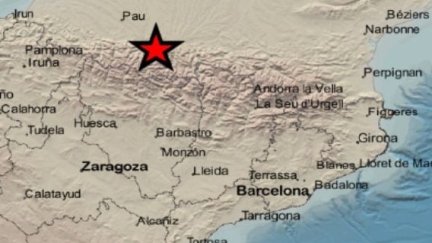 El epicentro del terremoto se ha producido en Bagnères-de-Bigorre.