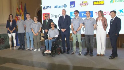 Imagen de la recepción de este viernes.
