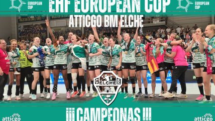 El Elche se proclama campeón de la EHF European Cup.