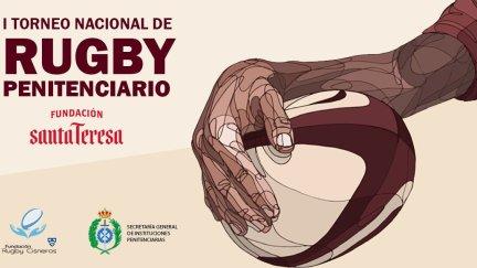 Cartel del I Torneo Nacional de Rugby Penitenciario.
