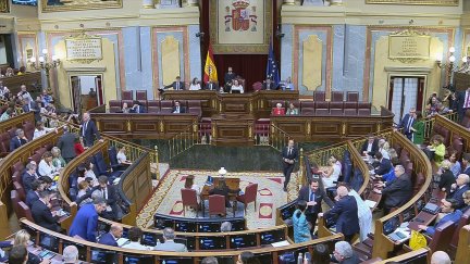 Inicio del pleno del Congreso de los Diputados de este jueves.