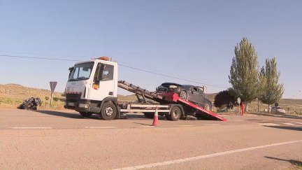 Lugar del accidente. | Aragon TV