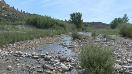 Situación actual del río Matarraña.