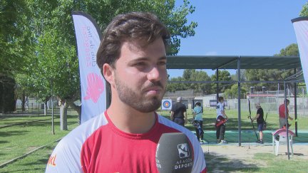 Andrés Temiño, entrevistado por Aragón Deporte.
