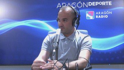 Míchel Sanz, durante su entrevista en Aragón Radio.