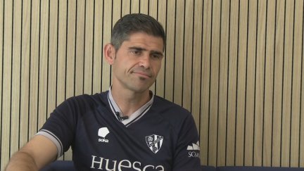 Antonio Hidalgo, en un instante de la entrevista.