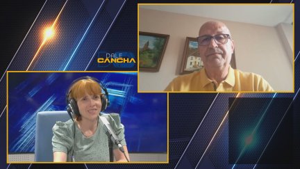 Carlos Ranera, en un momento de su intervención en el programa Dale Cancha.