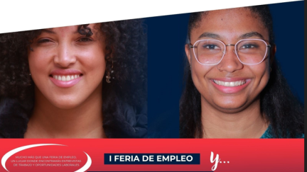 Cartel de la primera edición de la Feria de Empleo organizada por Cruz Roja. / Cruz Roja