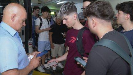 Los estudiantes aragoneses disfrutan del fin de curso en Salou.