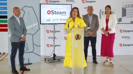 Ayuntamiento de Zaragoza, CEOE Aragón y Directivas de Aragón han firmado un convenio de colaboración.