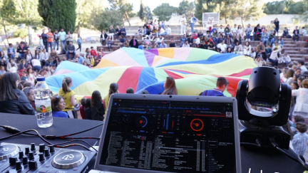 Imagen de una de las fiestas de fin de curso. / Ludico Sport