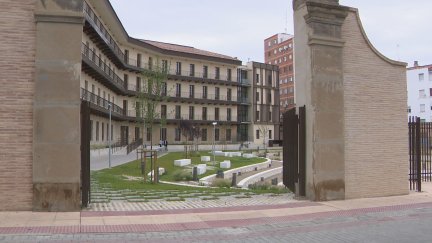 Así luce la fachada de la segunda fase de la residencia de Pontoneros.