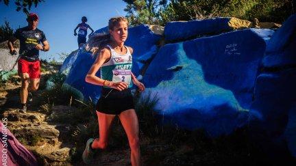 Lorena Plano, la ganadora de la 21K. Foto: Eduardo Sangros