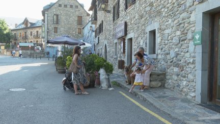 Muchas localidades de Aragón multiplican su població en verano.