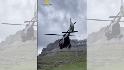 Helicóptero del GREIM de Benasque. / Guardia Civil