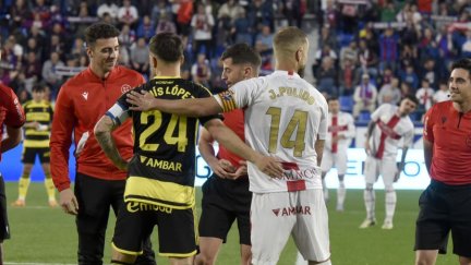 Imagen del último derbi aragonés