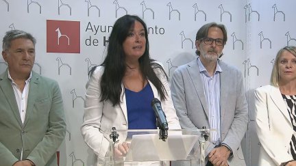Lorena Orduna hace balance de su primer año como alcaldesa de Huesca. / Aragón TV