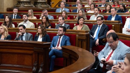 Pleno del Parlamento Catalán de este miércoles. / Europa Press