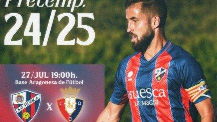 Pretemporada de la SD Huesca. Foto: Twitter de la SD Huesca.