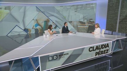 Entrevista a Claudia Pérez en el programa Buenos Días./ Aragón TV