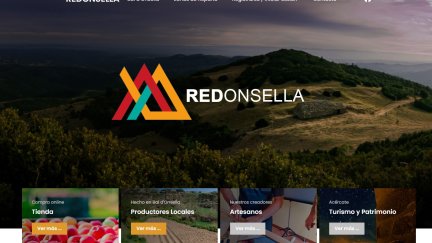 Portada de la plataforma digital REDonsella.