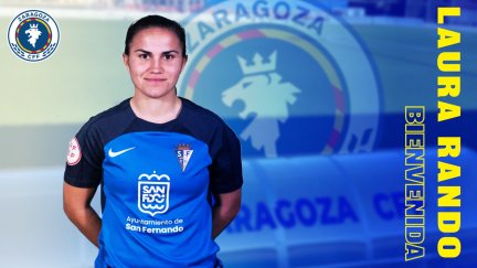 Laura Rando llega para reforzar el ataque del Zaragoza CFF.