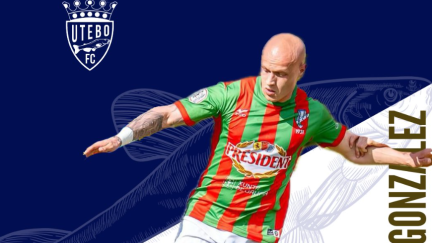 El Utebo FC refuerza su ataque con Isaac González. Foto: X del Utebo FC.