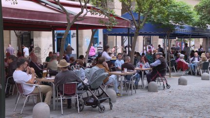 En la actualidad, Zaragoza cuenta con quince zonas catalogadas como saturadas. / Aragón TV