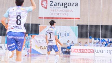 Alberto Inés, en un encuentro de la pasada temporada.