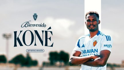 Lacine Koné es nuevo jugador del Deportivo Aragón.