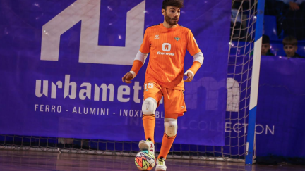 Juan Molina, nuevo refuerzo para la portería de Entrerríos Zaragoza. Foto: Entrerríos Zaragoza.