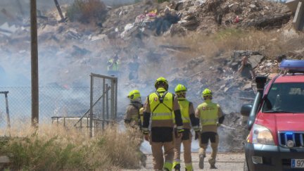 Las llamas no han provocado ningún daño personal, pero sí algunos de carácter material. / Aragón TV
