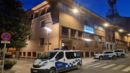 Las dos detenciones se produjeron el pasado jueves con 14 horas de diferencia. / Policía Local de Ejea