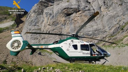 Helicóptero de rescate de la Guardia Civil. / Archivo Guardia Civil