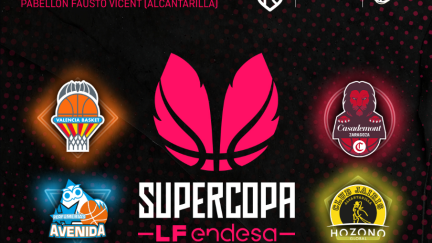 Cartel de la Supercopa LF Endesa. Foto: FEB.