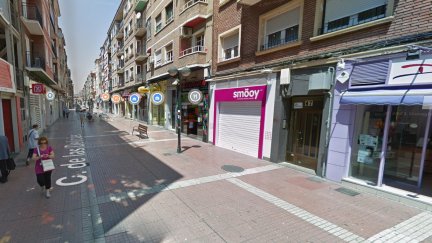 Calle Delicias, en Zaragoza. / Google Maps