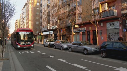 El equipo de Gobierno asegura que siempre será necesario un estudio previo para determinar en qué tramos se aplica el carril multiusos. / Aragón TV