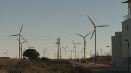 El proyecto incluye la construcción de 20 parques eólicos. / Aragón TV