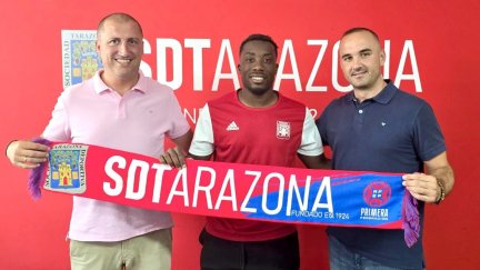 Jannick Buyla se une al proyecto de la SD Tarazona.